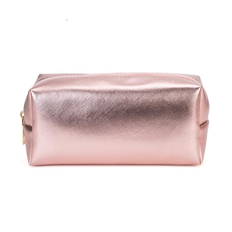 Multi-functional  4PCS Luxury Travel Pink  Cosmetic Makeup Case Set