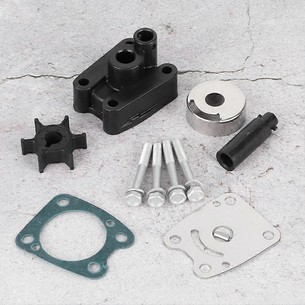 Kit de roue à aubes de pompe à eau hors-bord Accessoires de réparation pour Yamaha 4cv 5 CV 2 temps Hors-bord 4A 5C 6E0-W0078-A2 moins