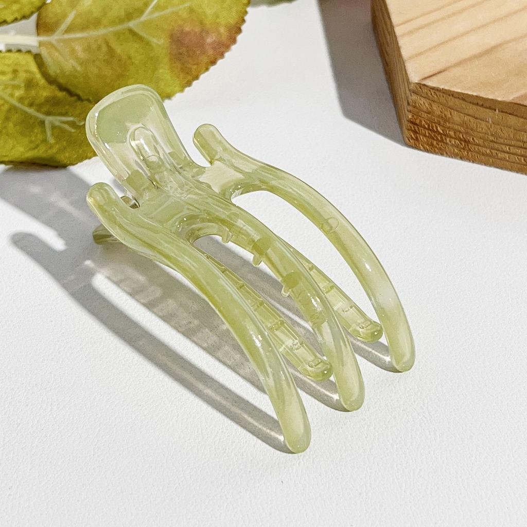 Korean Fashion Hair Claw Clip Duckbill Barrette for Women Crab Acrylic Hairpin Ponytail Hairgrip Girls Hair Accessories Headwear