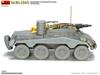 MiniArt WWII German Army heavy armored car Stummel gun plastic model kit MA53001 1/35 8-wheeled Sd.Kfz.234/3 7.5cm self-propelled