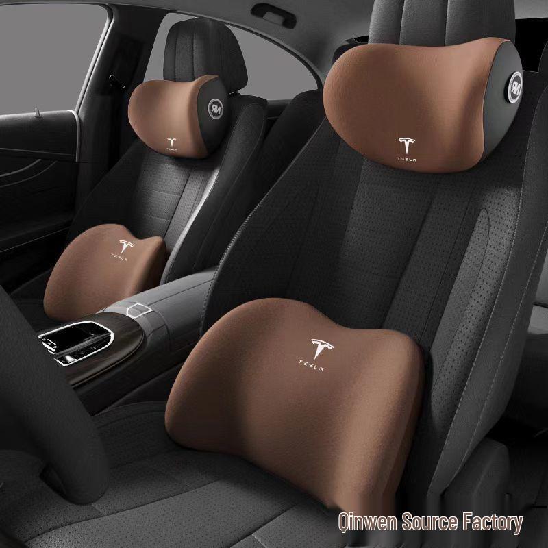 Tesla Model 3 Memory Foam Headrests & Lumbar Supports