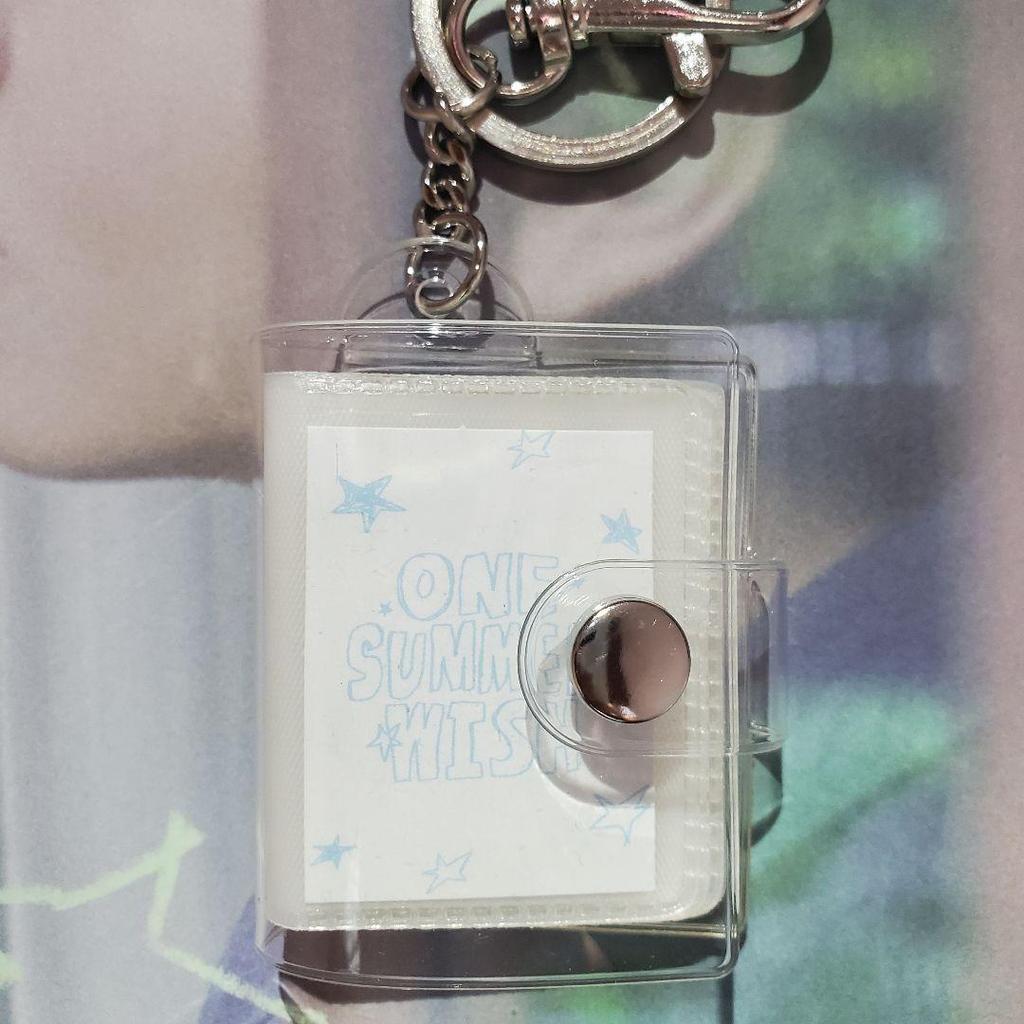 [USED] NCT WISH ONE SUMMER WISH Mini Photo Keychain Jaehee