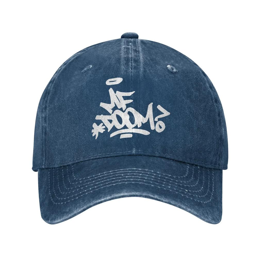 MF DOOMS Trucker Hat Accessories For Unisex Baseball Cap Vintage Headwear Sun Caps Adjustable