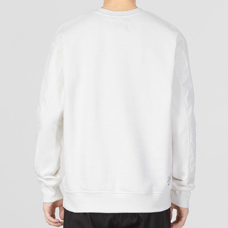 Jordan Flt Mvp Gfx Flc Crew Sweatshirts Men's White Crew Neck Moderate Regular DV7589-030