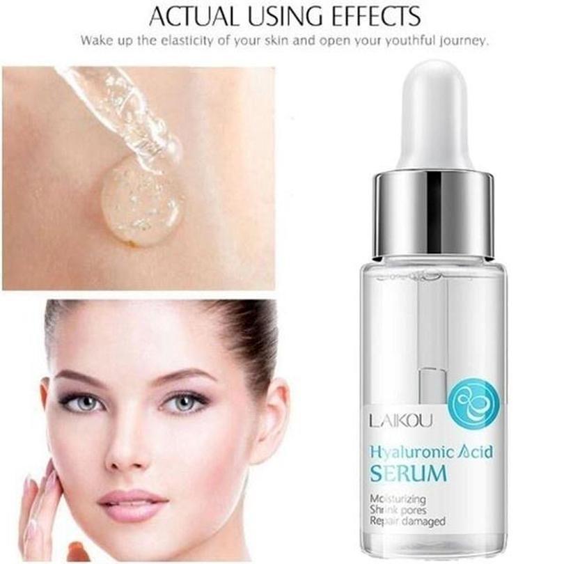 LAIKOU Hyaluronic Acid Essence Serum Moisturizing Reduce Acne Firming 17ml