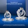 Small Penis Lock Male Steel Cock Cage Chastity Device Penis Ring Erotic Metal Bondage Husband Loyalty Sex Toys For Men Gay 18+