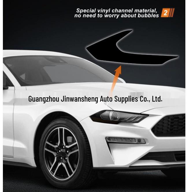 Pellicola Vinilica per Cambio Colore Indicatori Laterali Fari Ford Mustang 2018-2021