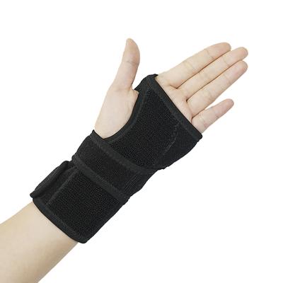 Alça de pulso com suporte de placa de alumínio, suporte de pulso ergonômico, adequado para a vida diária de trabalho, artrite, etc.. ( Opcional para mãos esquerda e direita)