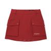 MALBON GOLF Casual Cargo Skirt Red (Woman)