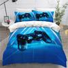 Galaxy Universe Gaming Comforter Cover Twin Size ,Gamer Duvet Cover Sets For Boys Used To Gamer Room Decor,Teens Video Equipment