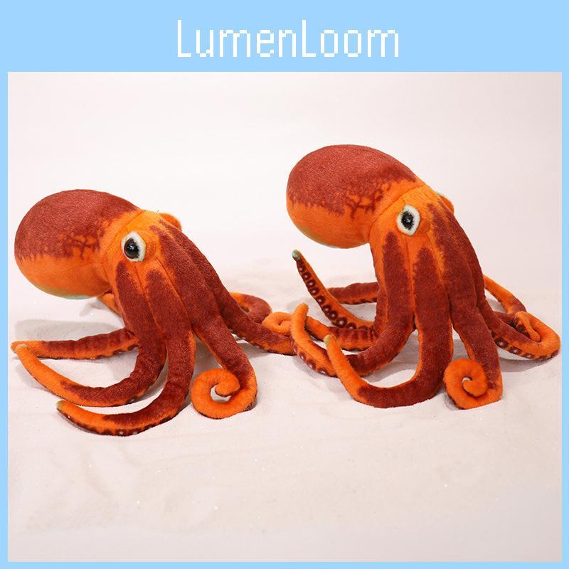 Realistisches Oktopus Plüschtier Cartoon-Stil Stofftier Geschenk Lustig Und Verspielt
