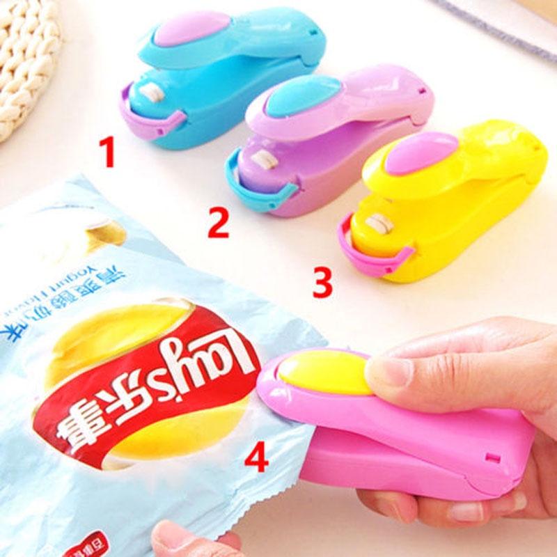 Mini Home Portable Seal Vacuum Food Bag Sealer Packaging Machine Kitchen Tool