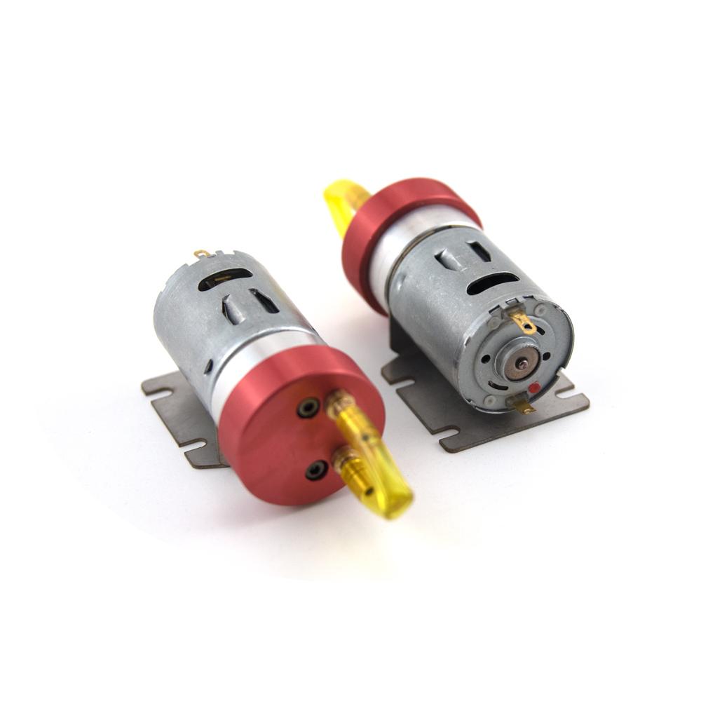 1Pcs Electric Fuel Gas Pump Smoke Kits Metal Gear With Mounting Bracket For RC Nitro or Gas Boat Airplane Car