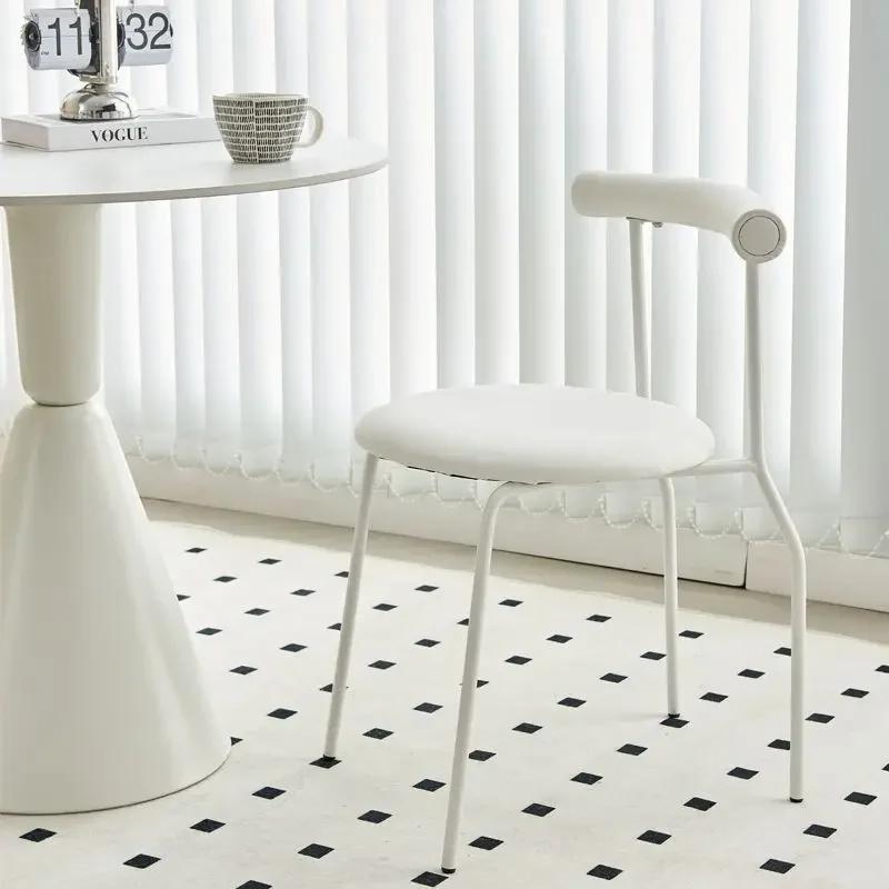 Nordic Dinning chairs Room Furniture Dining room modern Dining table lounge plastic chairs designer luxury Cake Home Furniture