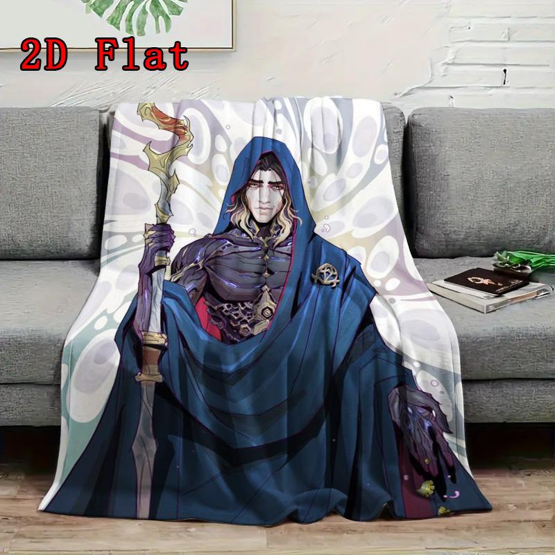 Arcane Design 2D Flat Pattern Flannel Blanket High quality All Seasons Warmth and Comfort Perfect for Christmas Gifts.NMT0928015