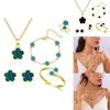 Floral Petals Jewelry Set For Women With Alloy And Plate Material Perfect For Gift Occasions