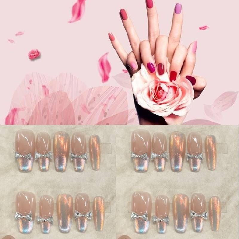 Handmade Wear Nail Fashion Casual Simple Exquisite Classic Nail Patch Style