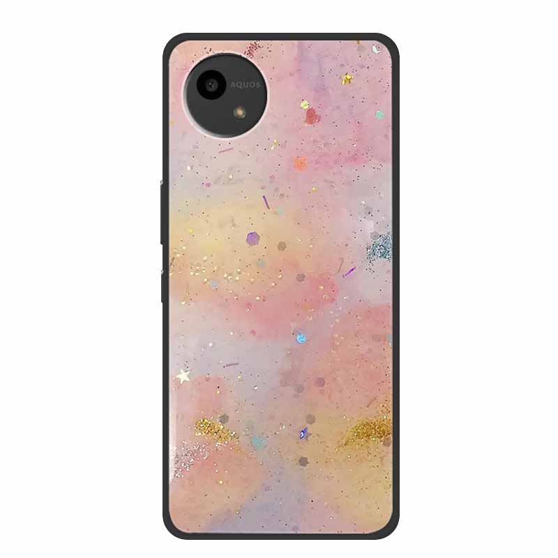 Case For SHARP AQUOS WISH4 Marble TPU Soft Silicone Back Cover SharpSmartphones SH-52E Phone Cases Protector Mica Painted Capa