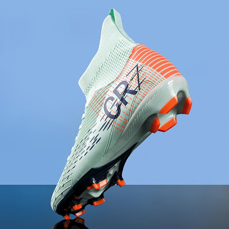 New Mens Soccer Shoes FG/TF Womens Outdoor Professional Football Cleats Unisex Youth Adult Football Boots Training Sneaker