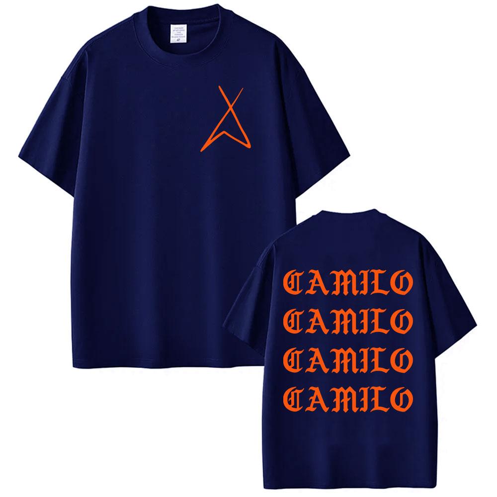 Singer Camilo Tour 2025 New Album Merch T Shirt Unisex Women Vintage Aesthetic T Shirts Hip Hop Gothic Short Sleeve Tees Streetwear