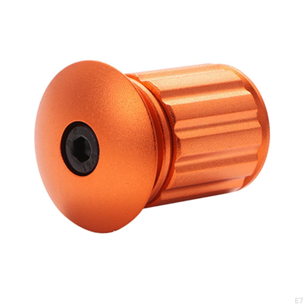 1 Pair Bike Handlebar Aluminum Alloy Adjustable Cycling Expansion Lock Grips End Caps for BMX