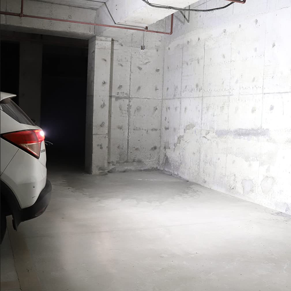 50W LED Backup Light Bulbs for Roomy Vehicle Inspection Custom Set of 2 (T16), Non-Polar, Compliant, Parts, Accessories, (White)