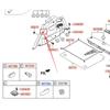 857792B000 Grey Short Type Driver Side Trunk Quarter Panel Seat Belt Guide for Hyundai Santa Fe OEM 85779-2B000