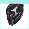 Black Panther Mask Featuring Latex Construction For Halloween And Role Play