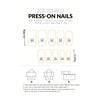 24pcs Long Coffin-Shaped White French Manicure Fake Nails Press On Nails Elegant Style For Women Girls For Daily Wear Or Parties Nail Supplies