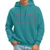 Men's Raglan Long Sleeve Hooded Sweatshirt