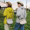 Kontrastfarbene Patchwork-Outdoor-Umhängetasche Reisetasche