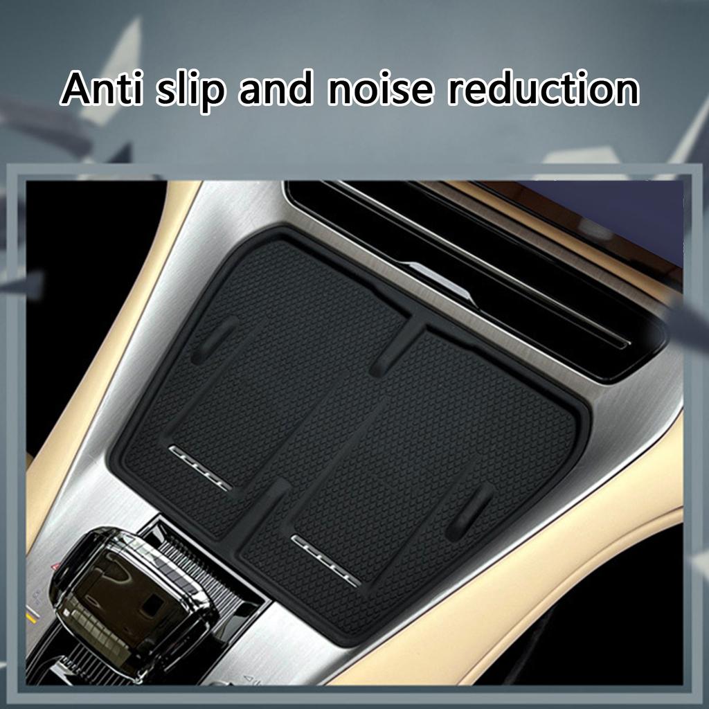 Center Console Wireless Chargers Pad for N7 23 Protection Silicone Mat Auto Interior Accessories Flexible Pad Easy Use