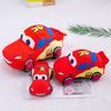Mcqueen 95 Car Plush Toy Cartoon Style Super Soft And Cuddly Pillow For Children