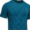 Under Armour Logo Casual Sports Crew Neck T-Shirt Men Tops Blue 1289596-953