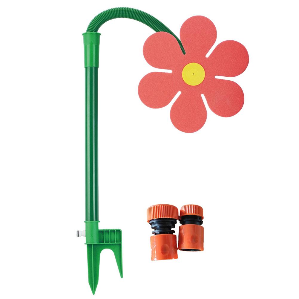 Daisy Lawn Sprinkler Rotating Flower Sprinkler Sun Flower Water Sprinkler for Yard Watering Dogs Kids Playing