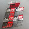3D Metal GR Logo Car Front Grill Emblem Trunk Badge For Yaris CH R RAV4 Corolla Revo Hilux GR Sport Sticker Accessories