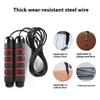 For Jumping Rope Weighted Speed Jump Rope Gym Equipment For Home Boxing Train Non-Slip Handle Tangle-Free Jumping Fitness