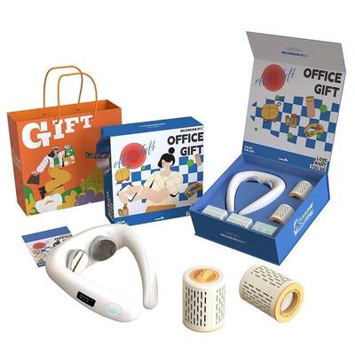 HEZHENG HZ-OFFICE-3 Pulse Wave Neck Massager & Moxibustion Gift Set CN Plug (adapter Included)