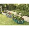 Galvanized Raised Garden Beds Outdoor 4×2×1 ft 2-Pack Planter Raised Beds for Gardening Vegetables Flowers Large Metal Garden B