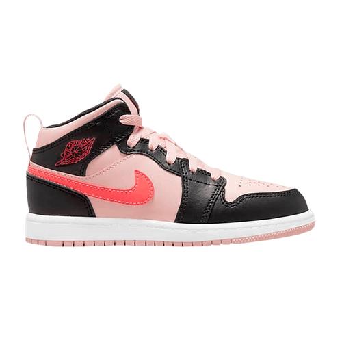 Air Jordan 1 Mid PS Черный Розовый Малиновый 640734-604 EU 35
