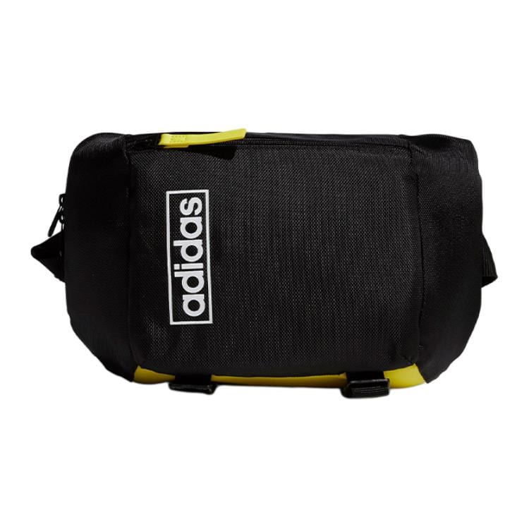 adidas Polyester Crossbody Bag Sling Bag Regular Unisex Black FL4044