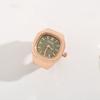 Creative Finger Ring Watch Mini Quartz Watch Adjustable Time Watch Ring Simple Stylish Punk Watch Ring Personalized Mini Clock