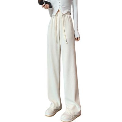 Gaucho Gerade Beine Thermal Plus Koreanisch Hoch Perfekt für Jeden Tag Winter [7-livehouse] Damen Weite Hosen, Hosen, Hosen, Größen, Stil, Taille,