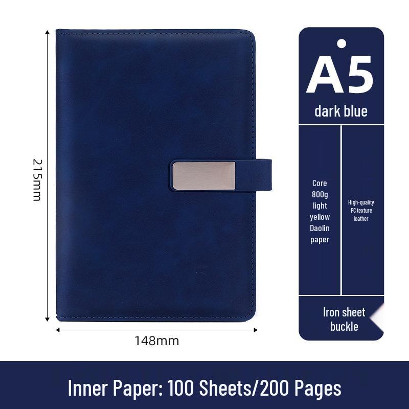 Custom A5 Notebook with Logo - Corporate Meeting Diary & Gift Box Set