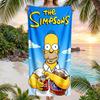 Large Beach Towel Quick Dry Absorbent Towel For Beach IndoorThe Simpsons