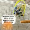 No Light Warming Heat Lamp Metal Chew-Proof Wire Parrot Warming Lights Bird Warmer  Small Birds