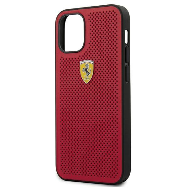 Ferrari Fespehcp12Sre Iphone12 Mini  5,4 Czerwony/Red Hardcase On Track Perforated