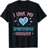 Ich liebe meine transgeschlechtliche Tochter Transsexuell Trans Eltern T-Shirt