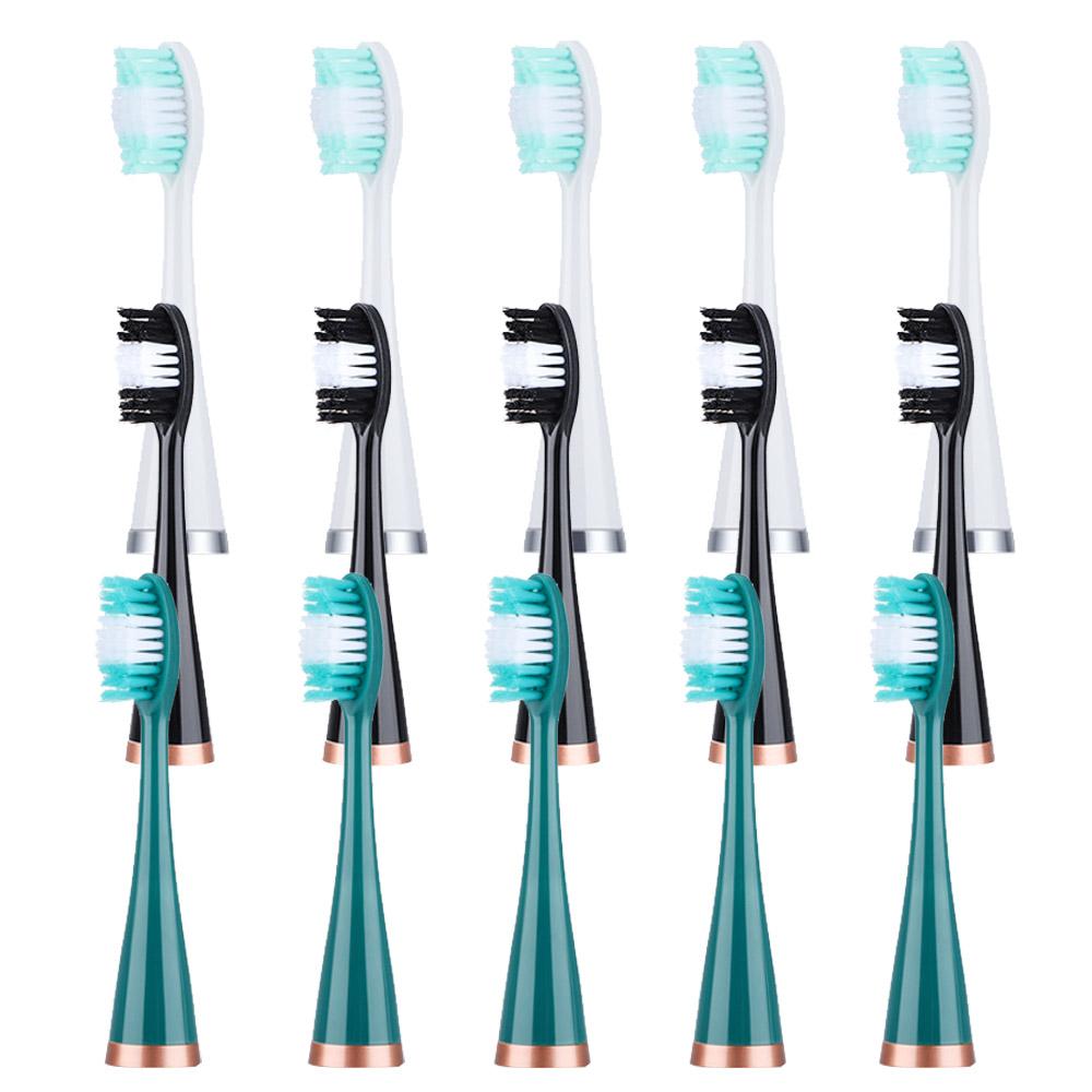 10pcs/lot Ultrasonic Electric Toothbrush Heads Replacement Brush Heads For Ultrasonic Electric Toothbrush Whitening Teeth Brush