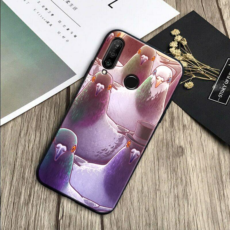 The Pigeons For Huawei Nova 11 Pro 12i 3i 7i 8i 9 10 SE Y60 Y61 Y70 Y72 Y73 Y90 Y91 P20 P30 P40 Lite Case